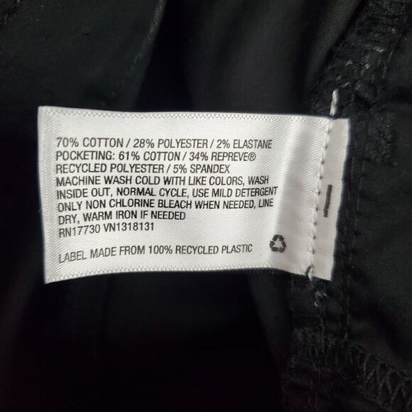 Universal Thread Womens High Rise Skinny Pants 18/34R Black Fair Trade Certified - Picture 8 of 8